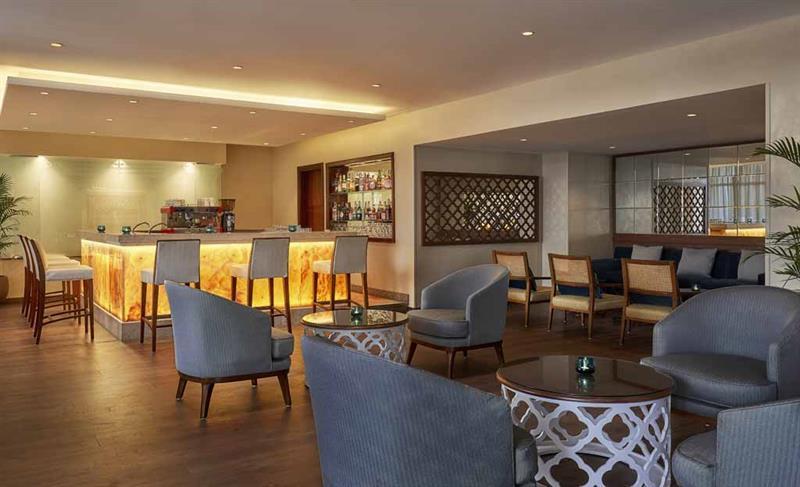 מלון Al Kawm al Akhdar Steigenberger Pyramids Cairo מראה חיצוני תמונה The lounge at the airport
